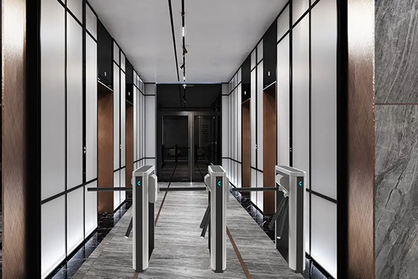 Tripod Turnstile Scene rendering
