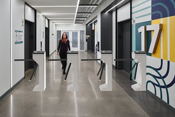 Tripod Turnstile Scene rendering