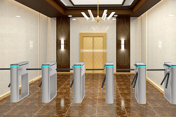 Tripod Turnstile Scene rendering