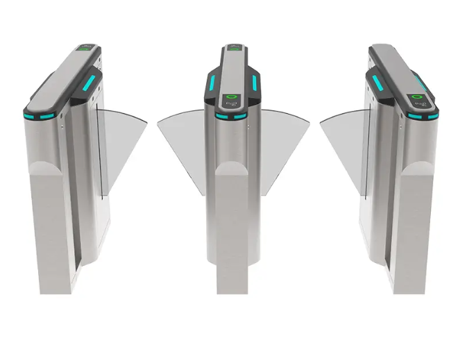 JT310 Dual Lane Flap Barrier Turnstile Flap Barrier Flap Barrier Turnstile UAE