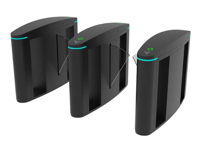 JT305 Fast Speed OEM Flap Barrier Turnstile Flap Barrier Turnstile Supplier For Office Building