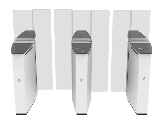 JT603 White Servo Sliding Turnstile Gate