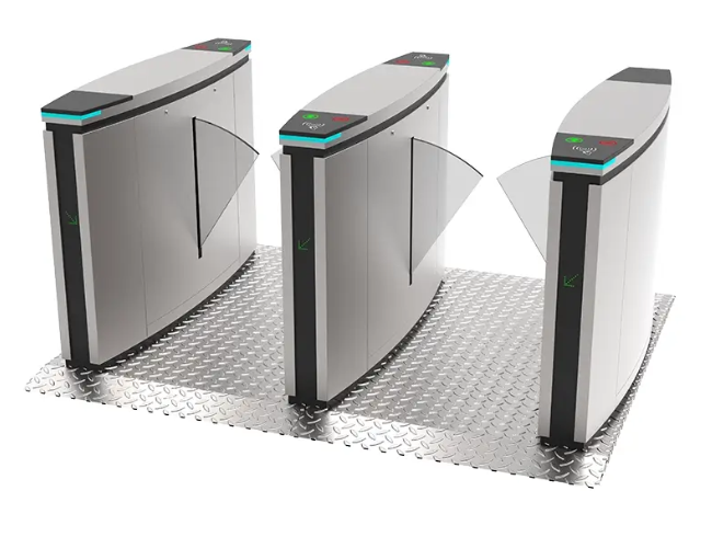 JT312 Arc Shine Flap Barrier Turnstile