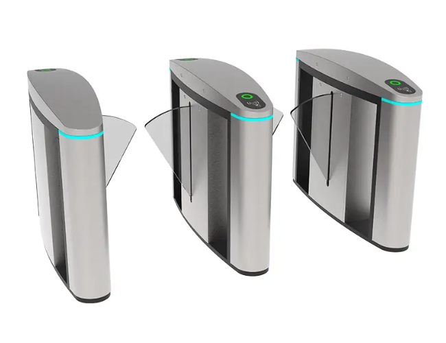 JT305 Fast Speed OEM Flap Barrier Turnstile Flap Barrier Turnstile Supplier For Office Building