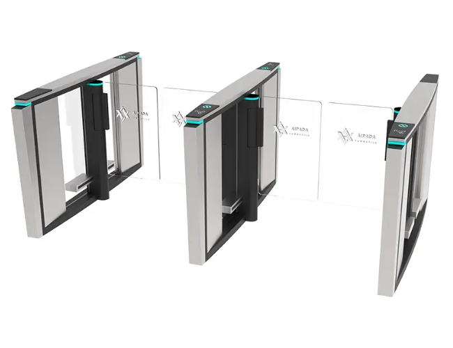 JT409 Ultra-Slim Speed Gate Turnstile Pedestrian Speed Lanes Narrow Body Speed Gate