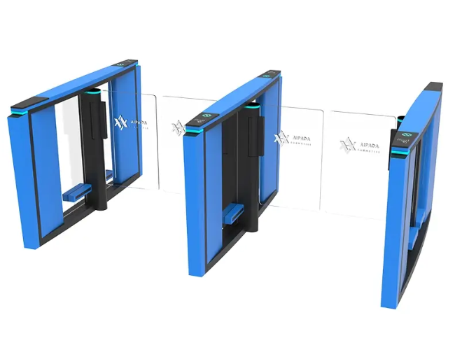 JT409 Ultra-Slim Speed Gate Turnstile Pedestrian Speed Lanes Narrow Body Speed Gate
