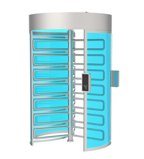 JT514 Acrylic Panel Full Height Turnstile Full Height Single Door Turnstile