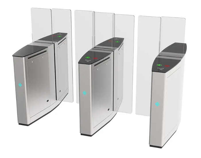 JT603 White Servo Sliding Turnstile Gate
