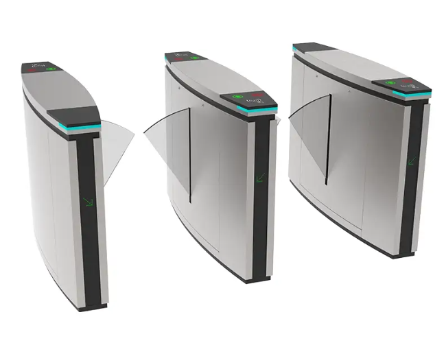 JT312 Arc Shine Flap Barrier Turnstile