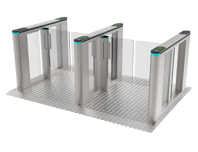 JT401 RFID Indoor Speed Gate Fast Speed Swing Gate Turnstile Maker RFID Speed Turnstile
