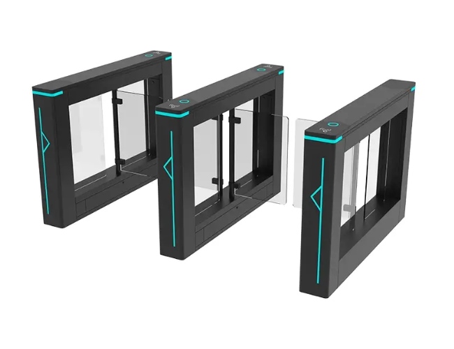 JT205 Swing Glass Optical Turnstile Swing Turnstile Gates Manufacturer ODM Swing Barrier Turnstile