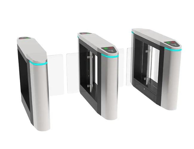 JT203 RFID Smart Swing Gate Swing Turnstile Supplier Customized Swing Barrier Turnstile