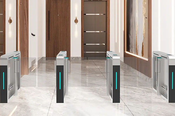 Speed Gate Turnstile Scene rendering Speed Gate Turnstile Scene rendering