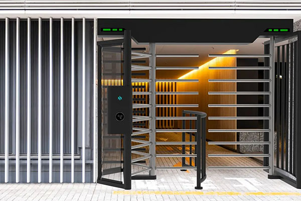 Full Height Turnstile Scene Rendering Full Height Turnstile Scene Rendering